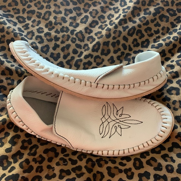 Broncy Donkey handmade leather moccasins - Picture 3 of 3